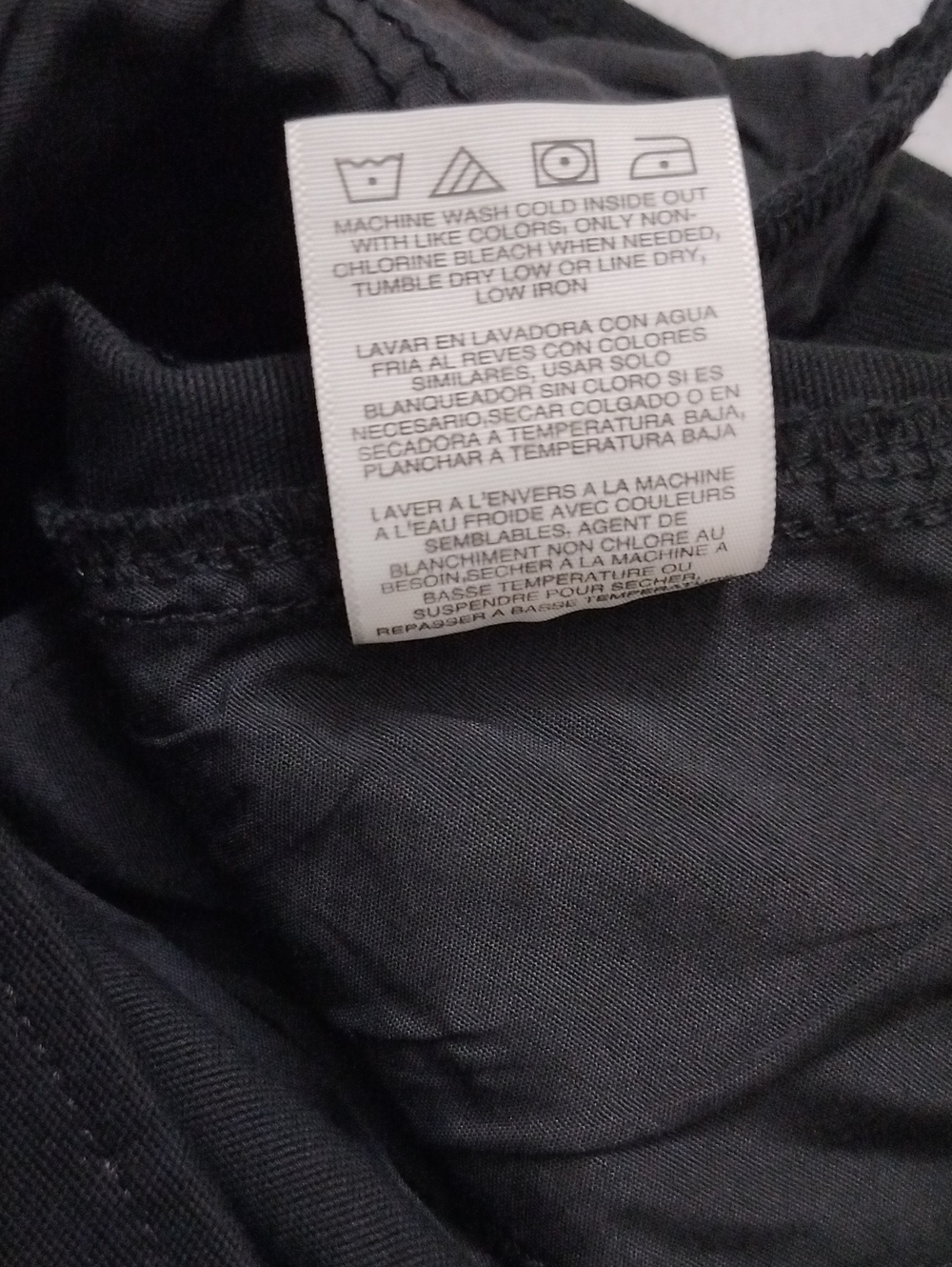 Men's Lee Extreme Motion Regular Straight Fit Cargo Pants 38x30 Black NWT - Picture 9 of 13